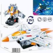 Robot Aircraft Toys 2 in 1
