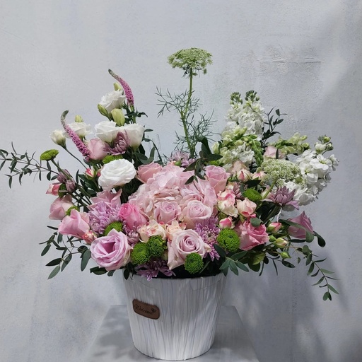 Pretty in pink busket